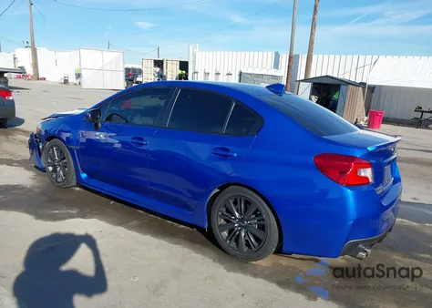 2018 Subaru Wrx z USA, uszkodzony, nr VIN JF1VA1A60J9836650